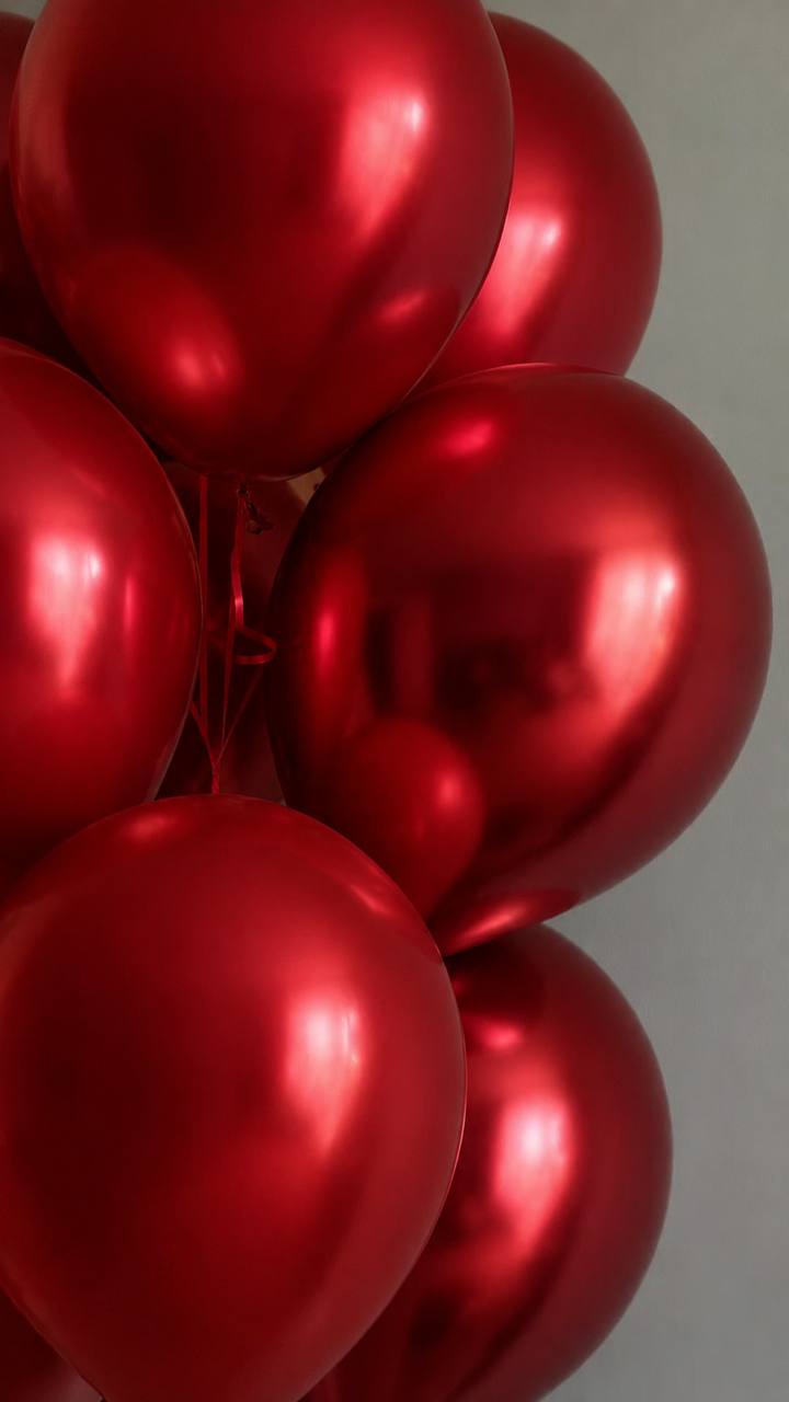 Гелиевые шары «Красные»